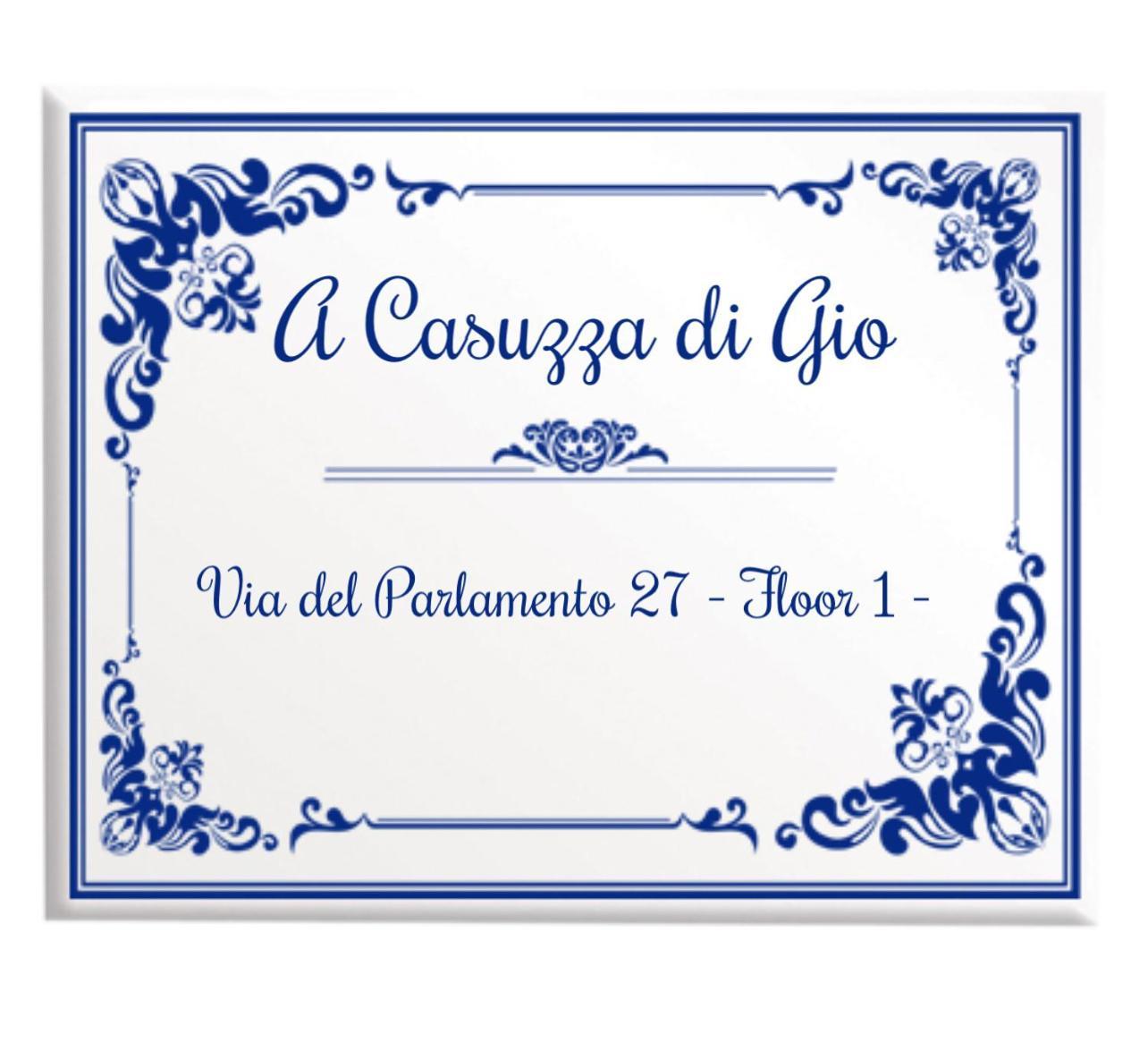 팔레르모 A Casuzza Di Gio 아파트 외부 사진